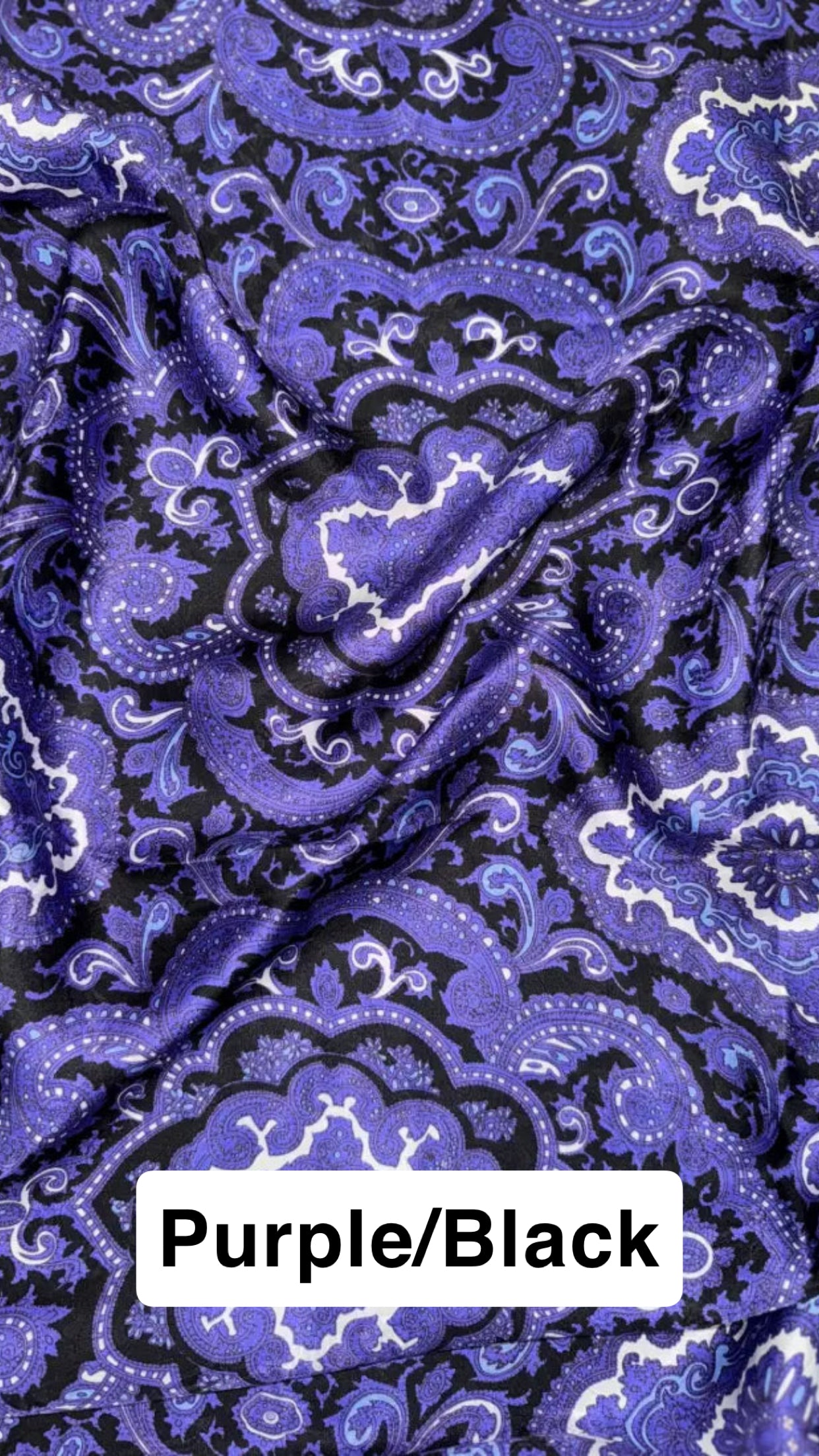 Wyoming Traders Paisley Silk Wild Rag