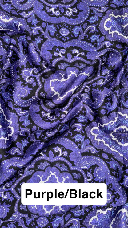 Wyoming Traders Paisley Silk Wild Rag