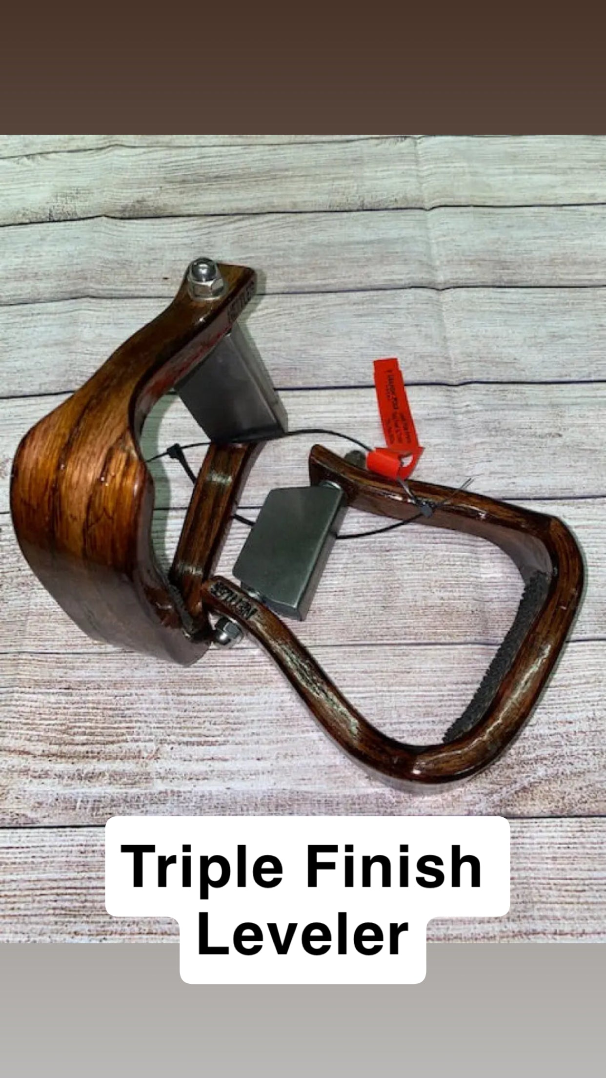 Nettles Stirrups "The Barrel Racer" - Regular 2"