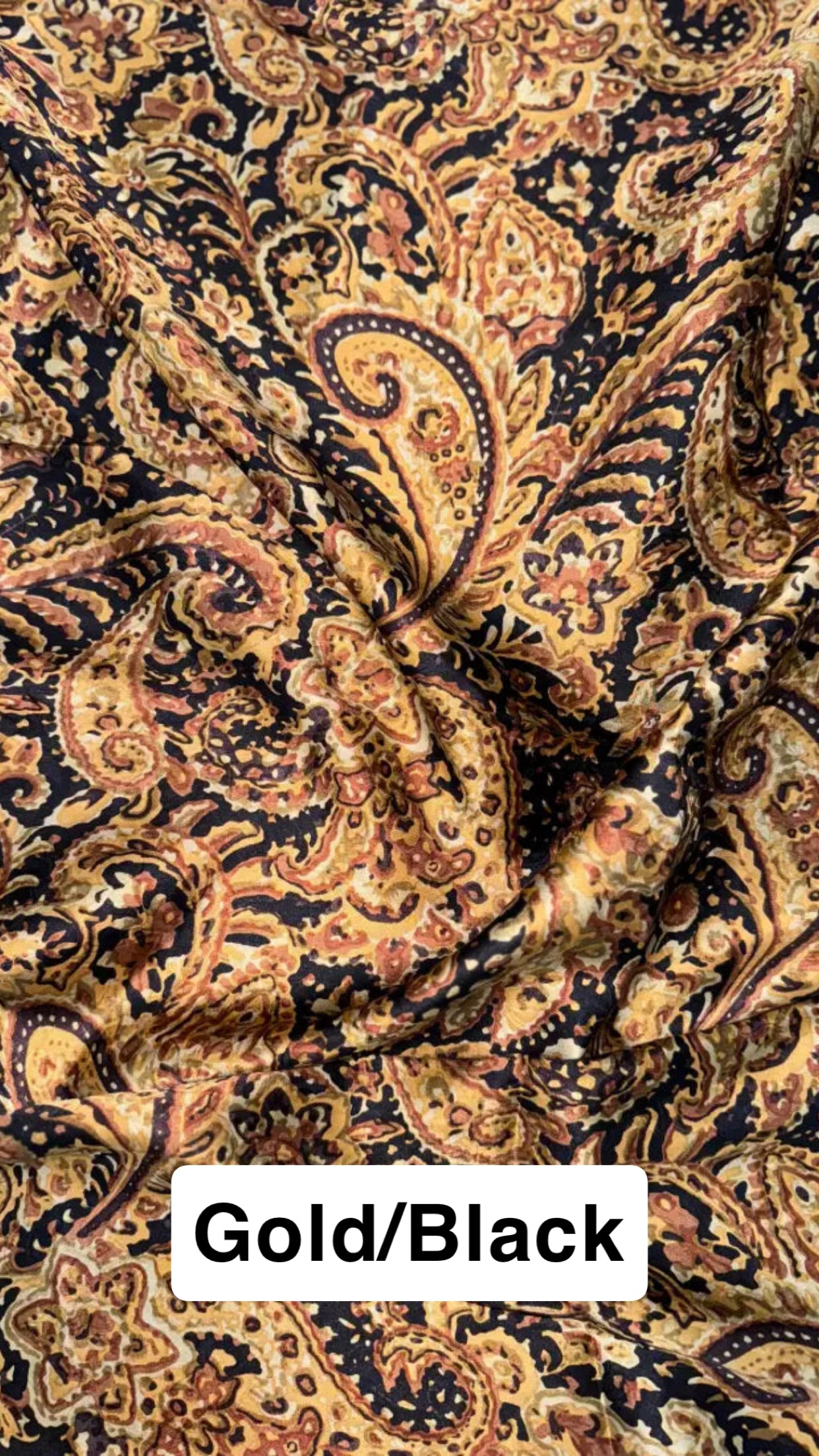 Wyoming Traders Paisley Silk Wild Rag