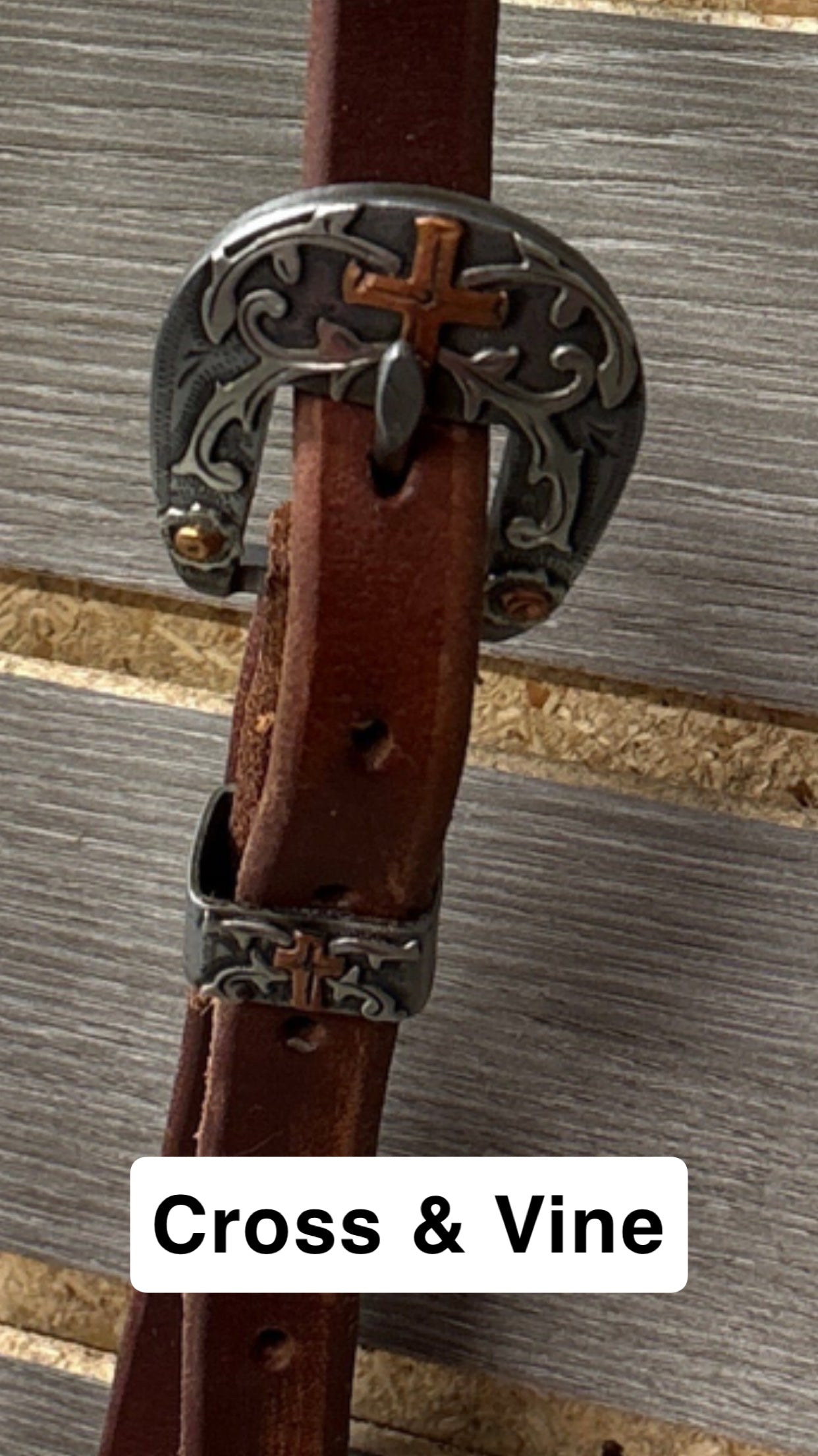 Cowperson Tack One Ear Headstall 5/8"