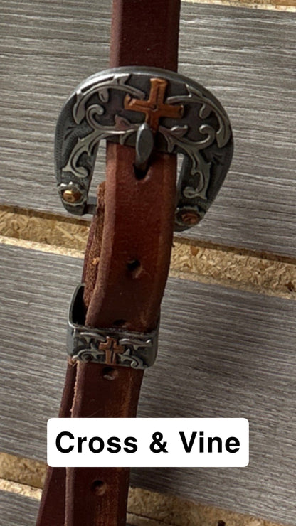 Cowperson Tack One Ear Headstall 5/8"