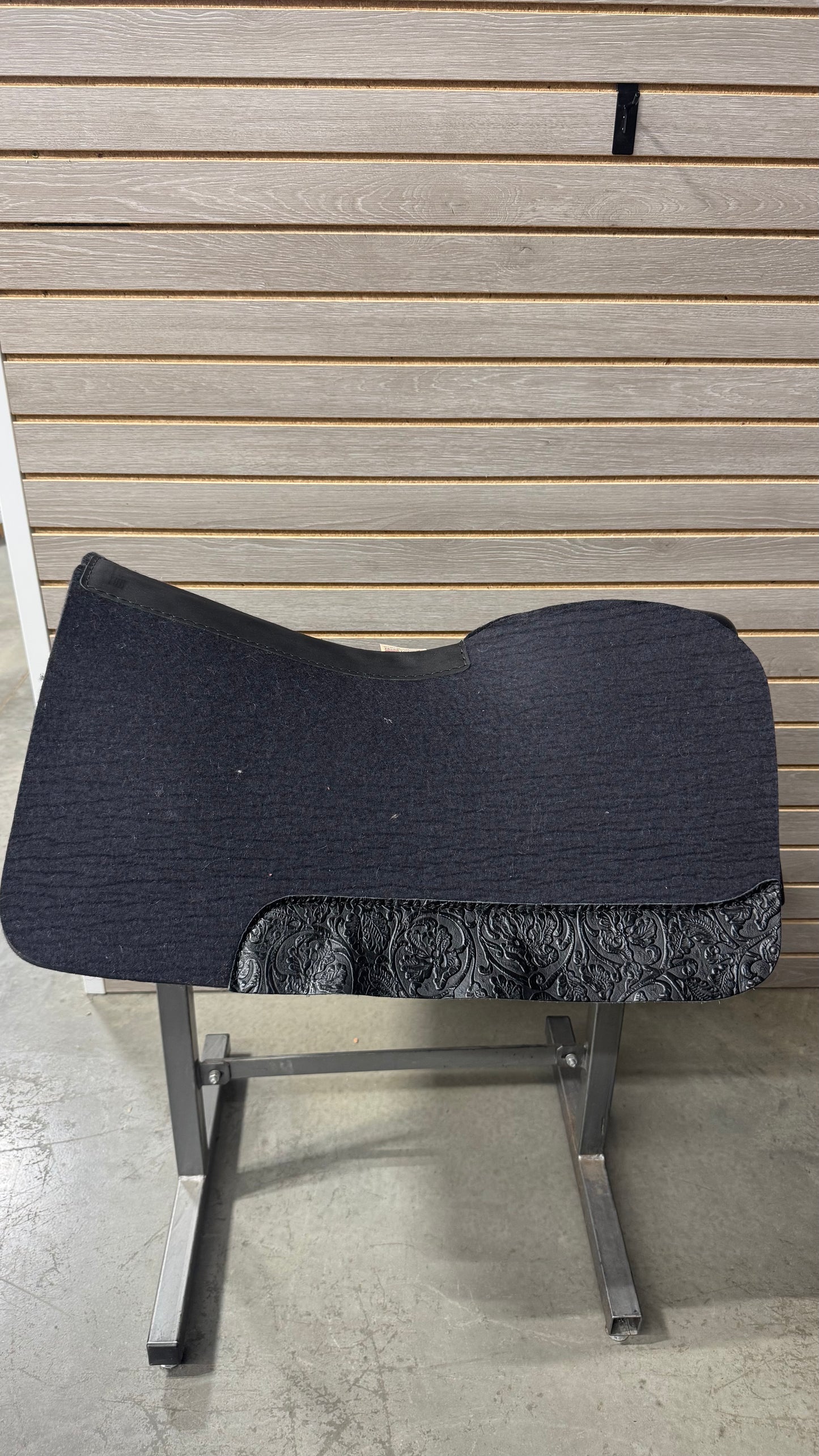 5 Star Barrel Racer Elevate Flex Fit Saddle Pad (Black Cowboy Tool Wear Leathers) 30X28