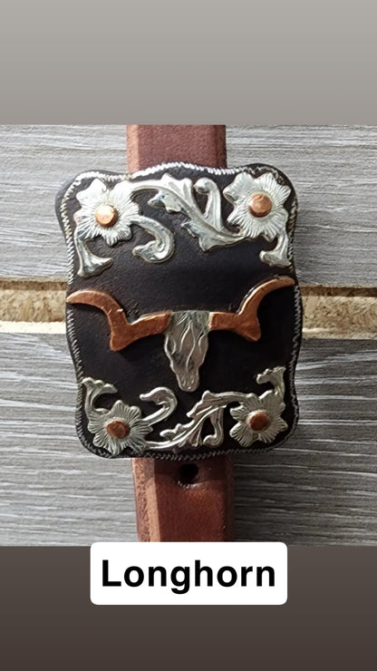 Cowperson Tack Slit Ear Headstall 3/4"