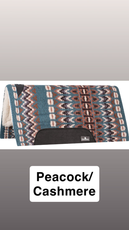 Classic Equine SensorFlex Blanket Top Straight Saddle Pad- 1" Thick