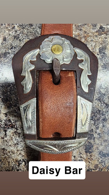 Cowperson Tack Slit Ear Headstall 3/4"