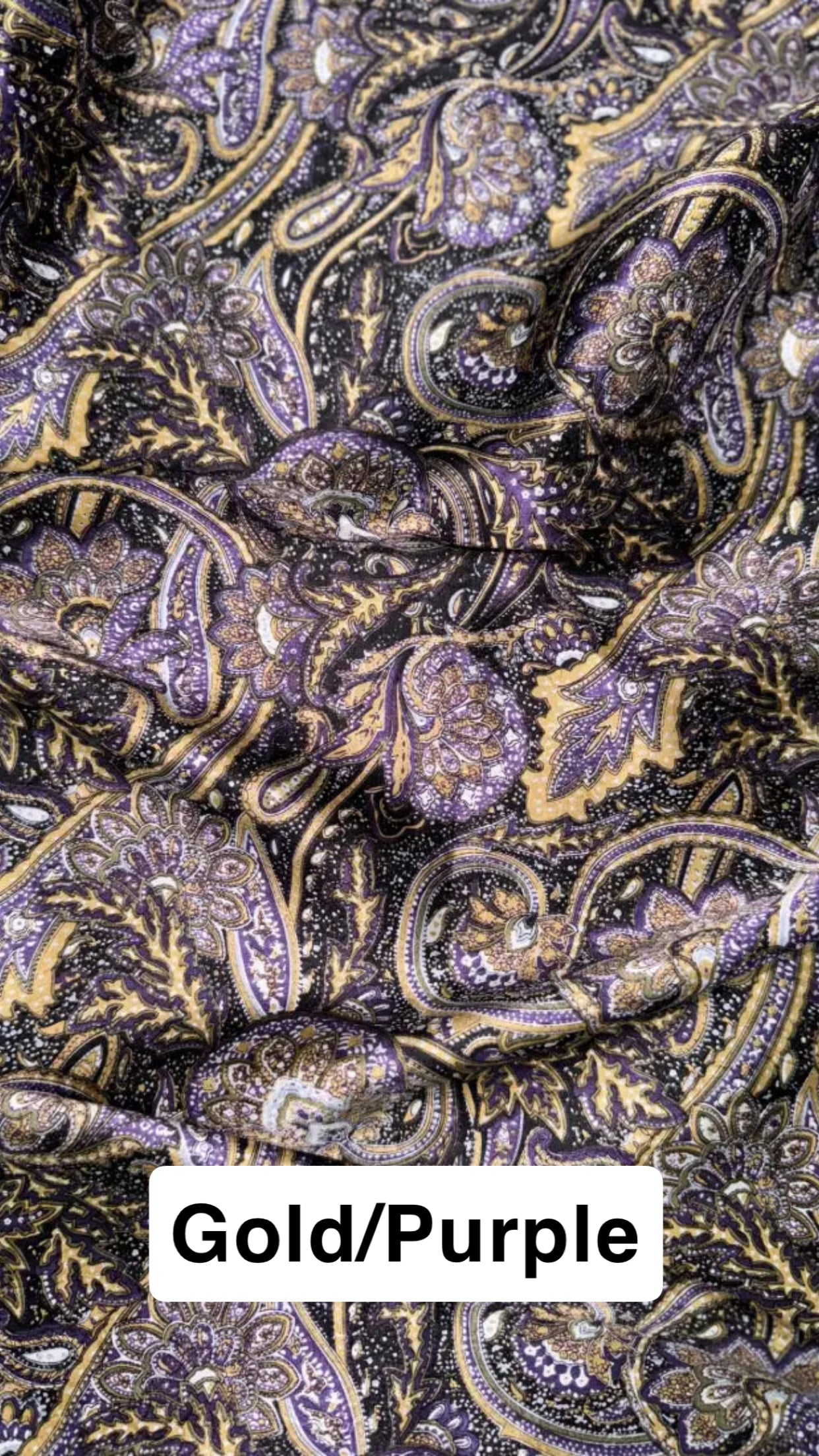 Wyoming Traders Paisley Silk Wild Rag