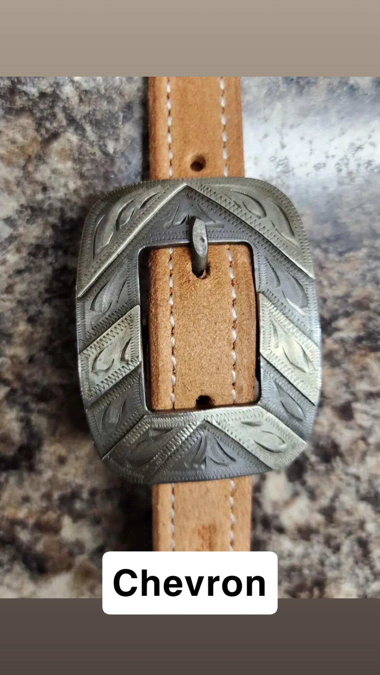 Cowperson Tack Slit Ear Headstall - Roughout