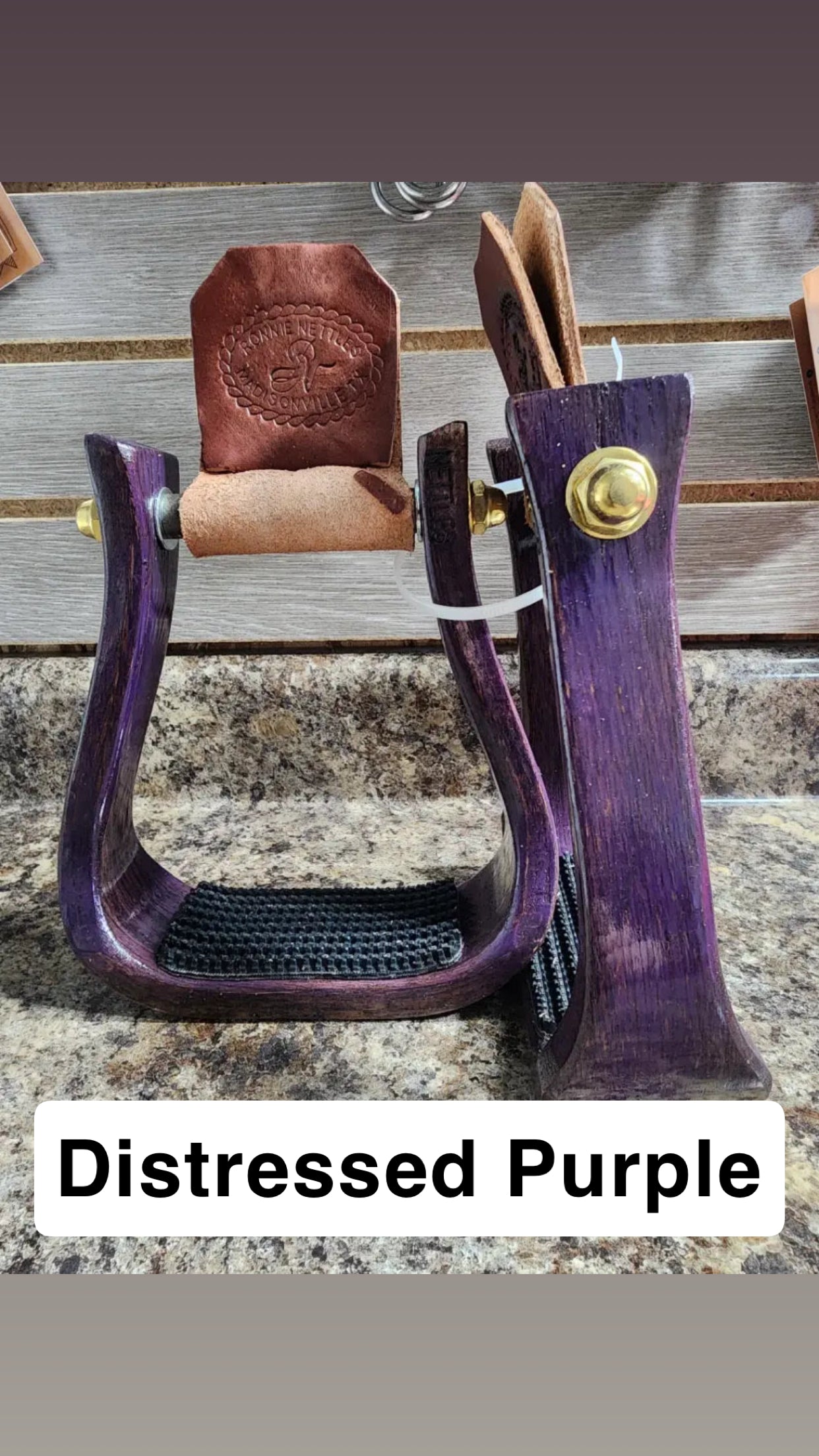 Nettles Stirrups "The Barrel Racer" - Regular 2"