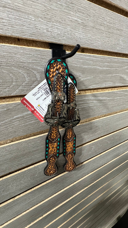 Weaver Floral Buckstitch Tack Set