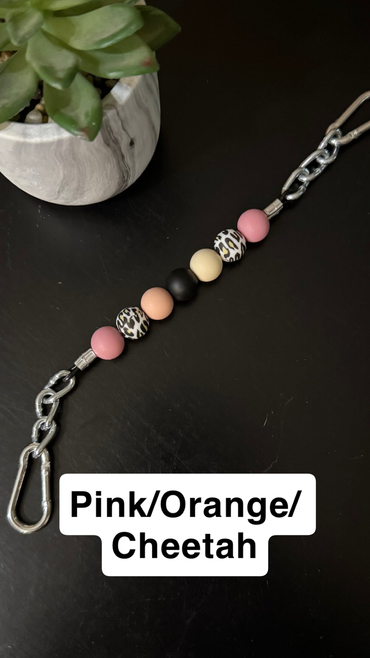 Silicone Bead Curb Strap