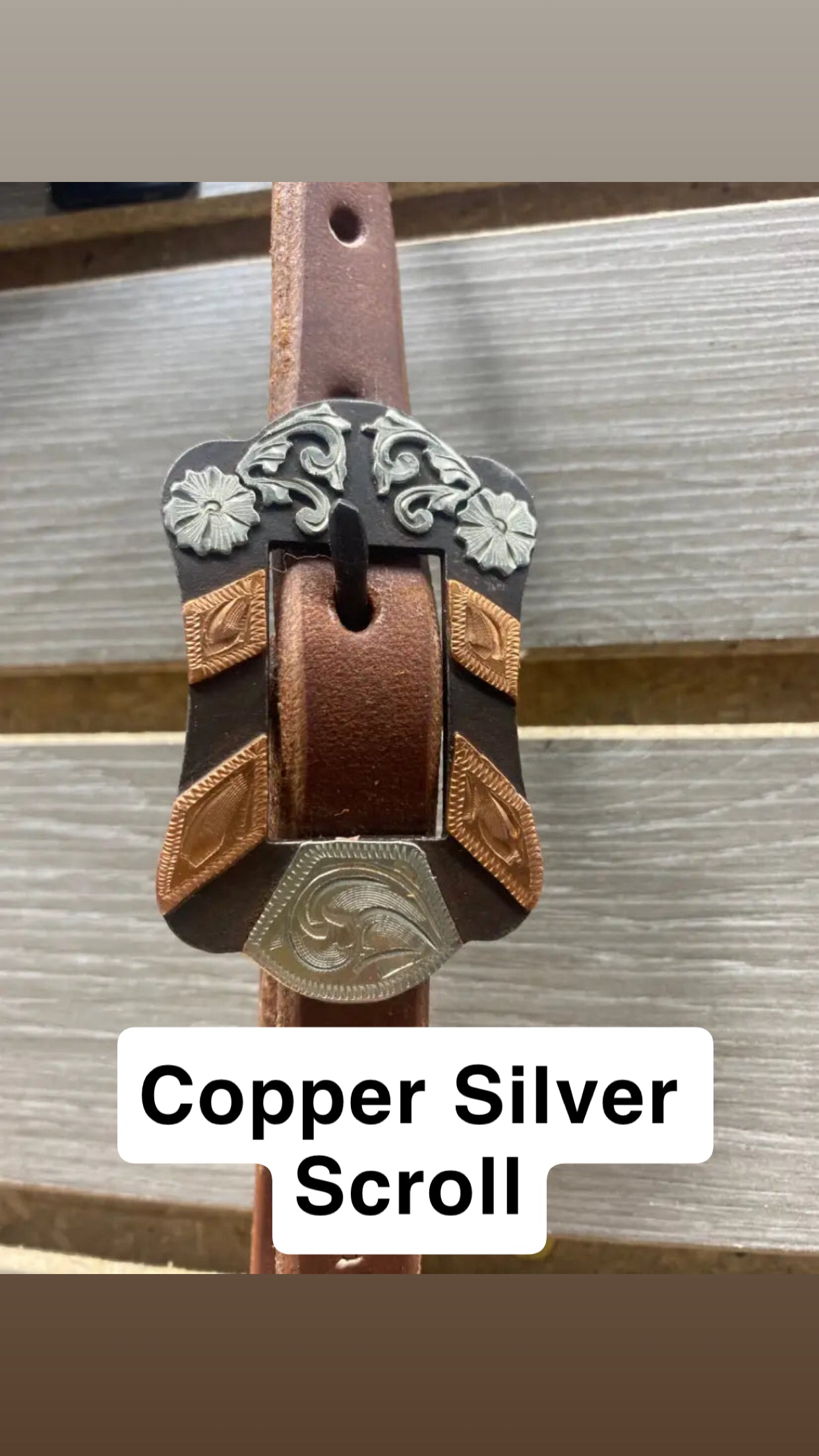 Cowperson Tack One Ear Headstall 5/8"