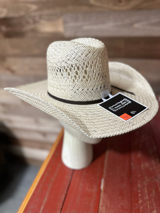 Rodeo King Jute Straw Hat - 4 1/2 Brim