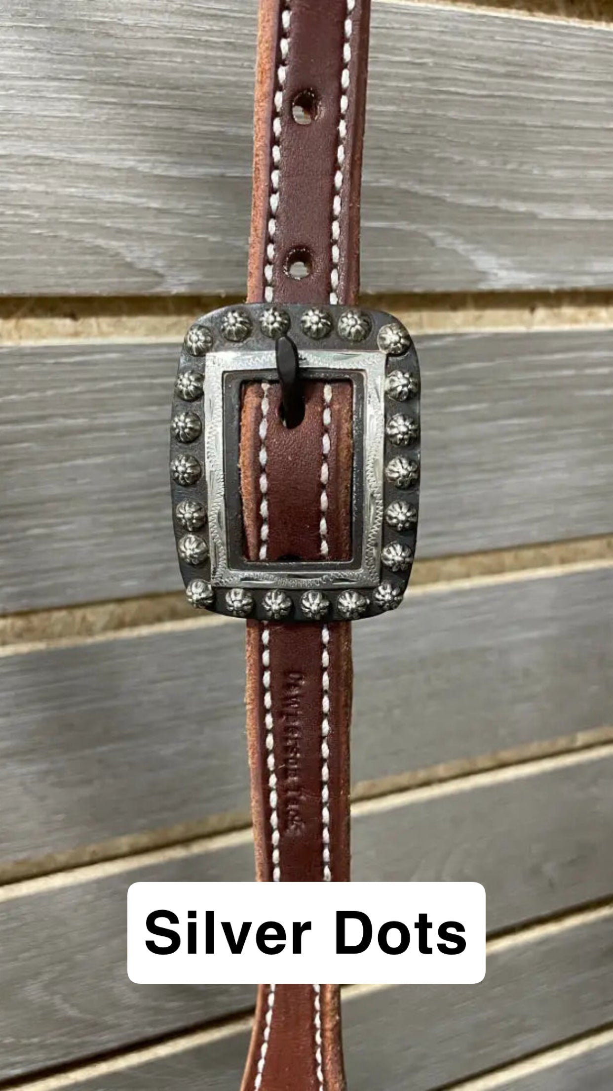 Cowperson Tack Double Stitched One Ear Headstall