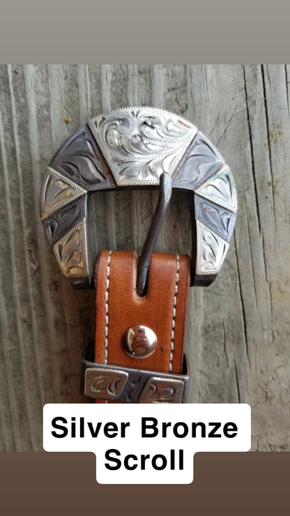 Cowperson Tack Slit Ear Headstall - Roughout