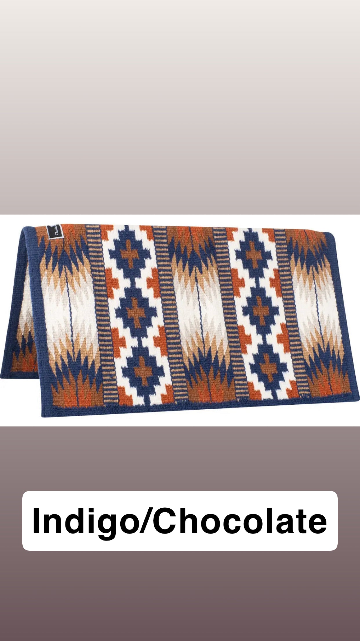 Classic Equine Wool Show Blanket