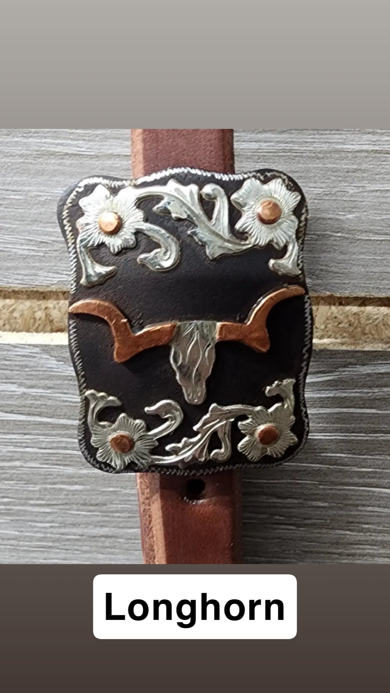 Cowperson Tack Slit Ear Headstall 5/8"
