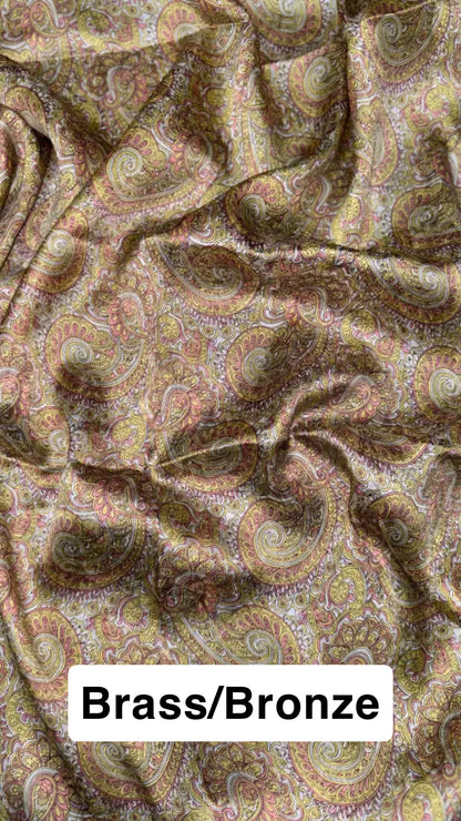Wyoming Traders Paisley Silk Wild Rag