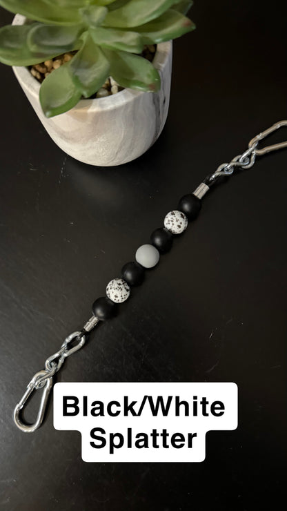 Silicone Bead Curb Strap