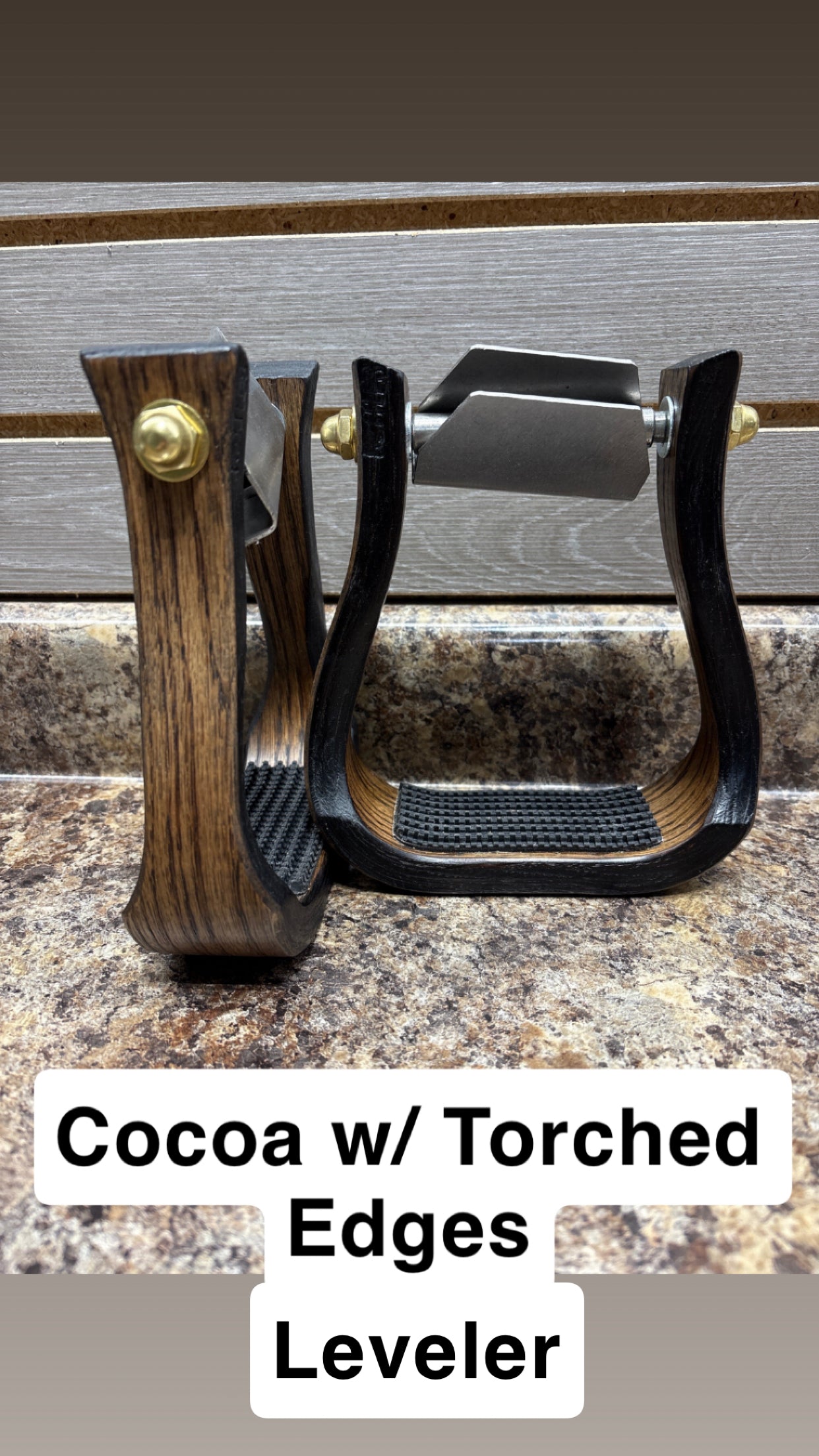 Nettles Stirrups "The Barrel Racer" - Regular 2"
