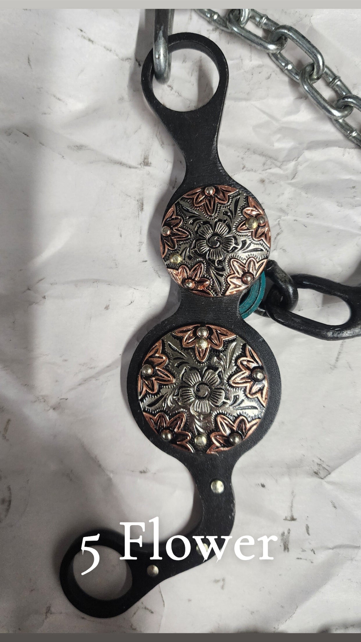 Petska Flat Ported Chain Bit - 7" Shank