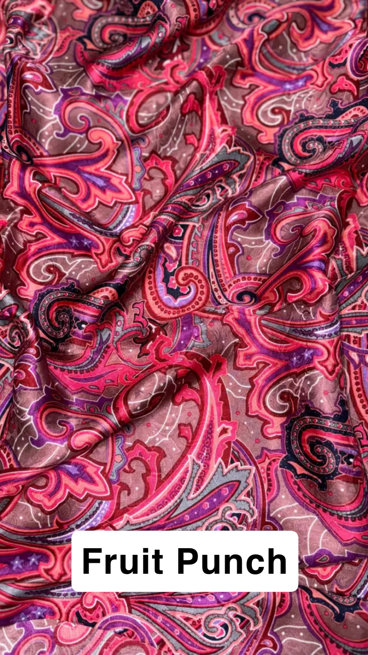Wyoming Traders Paisley Silk Wild Rag