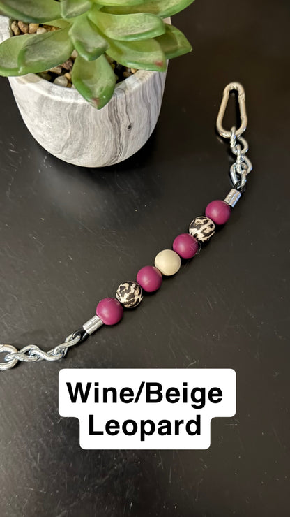 Silicone Bead Curb Strap
