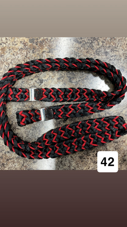 Gale Beebe 9 Strand Barrel Rein
