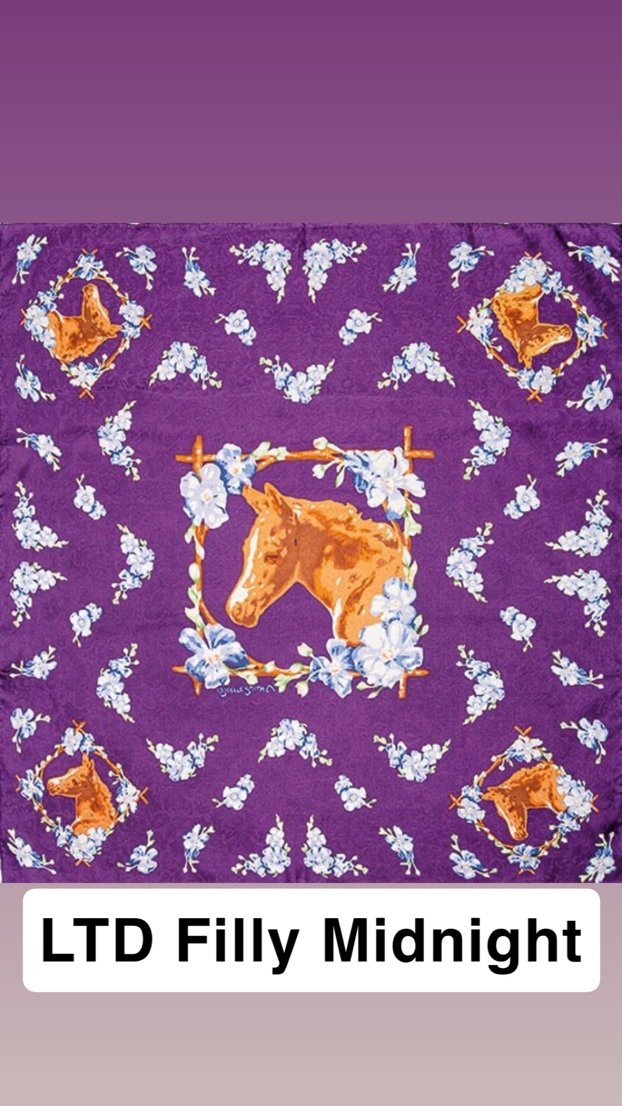 Wyoming Traders Print Silk Wild Rag
