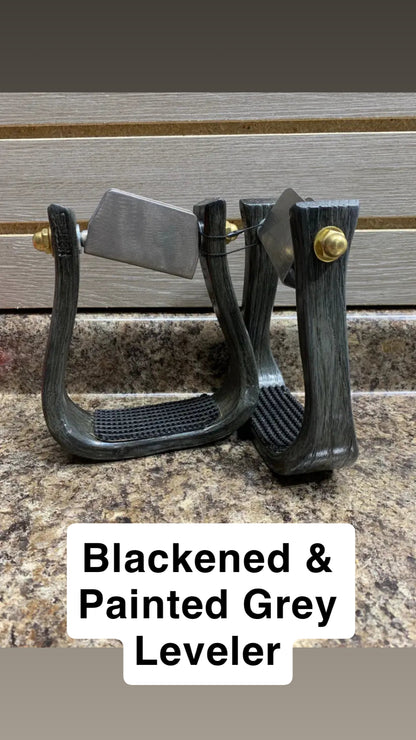 Nettles Stirrups "The Barrel Racer" - Regular 2"