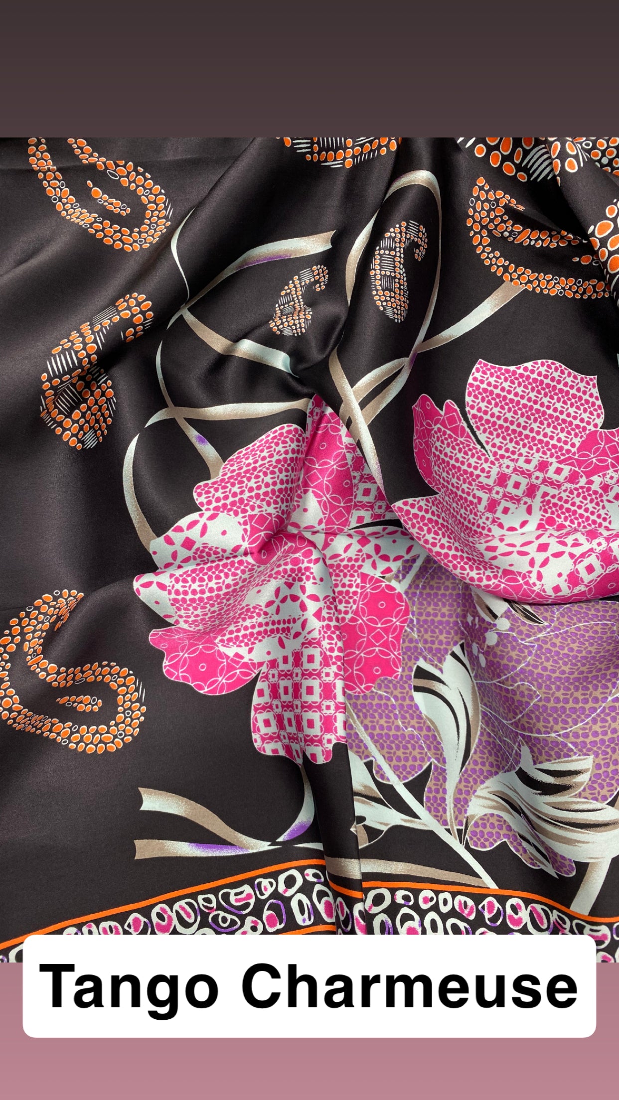 Wyoming Traders Print Silk Wild Rag