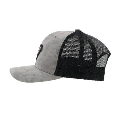 Hooey® Ladies Rope Like A Girl Grey & Black Snapback Hat