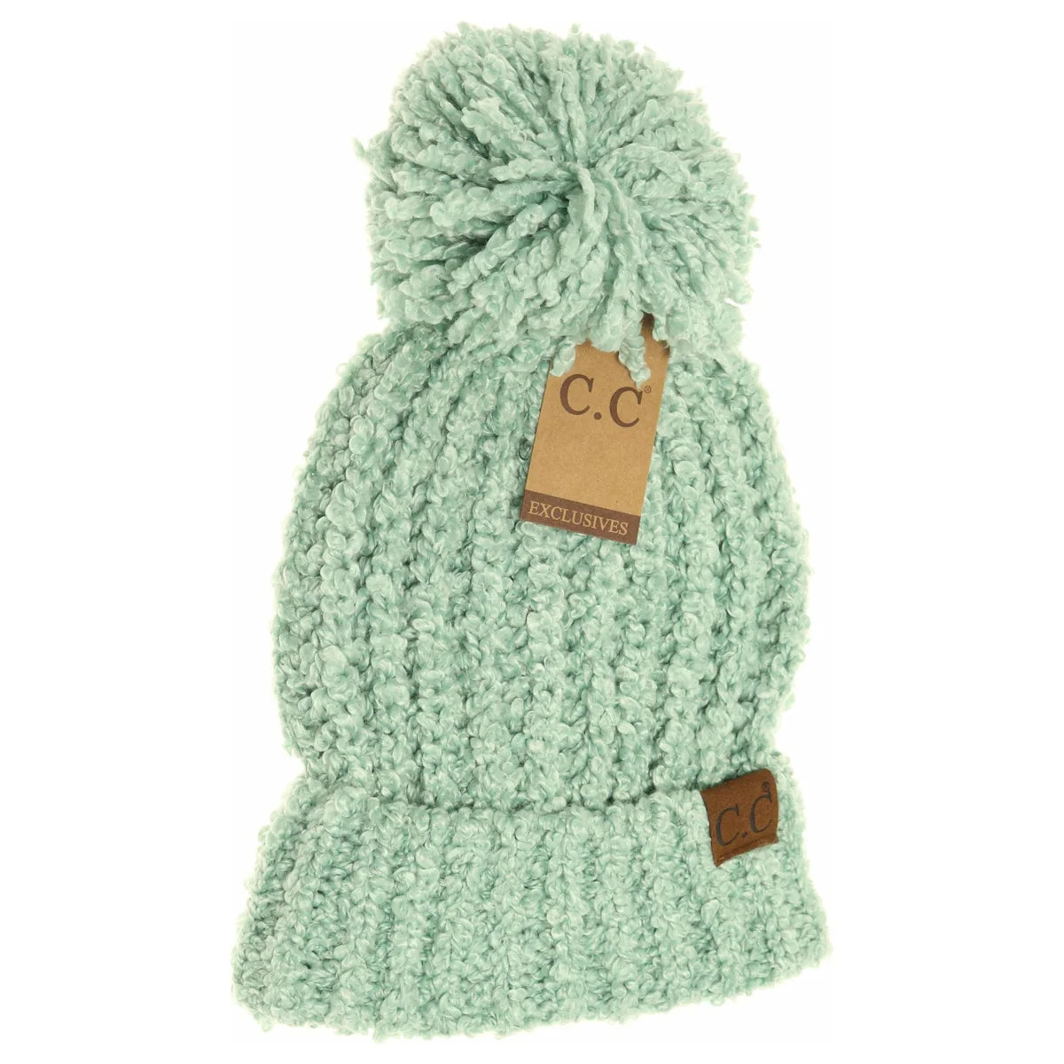 C.C Beanie Chenille Pom Beanie