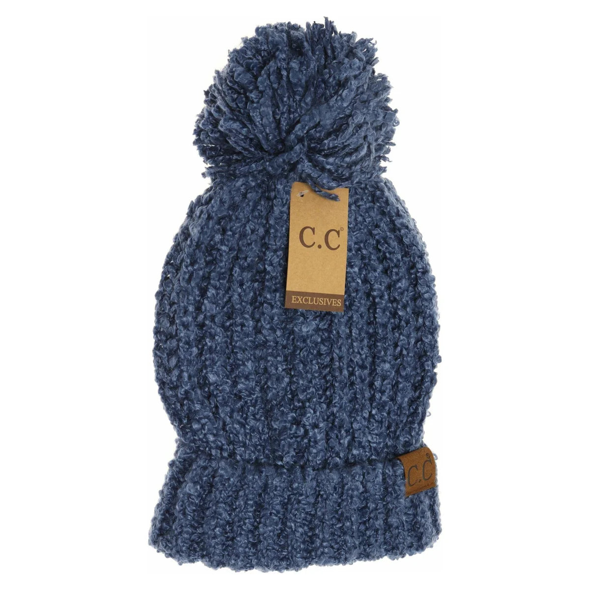 C.C Beanie Chenille Pom Beanie