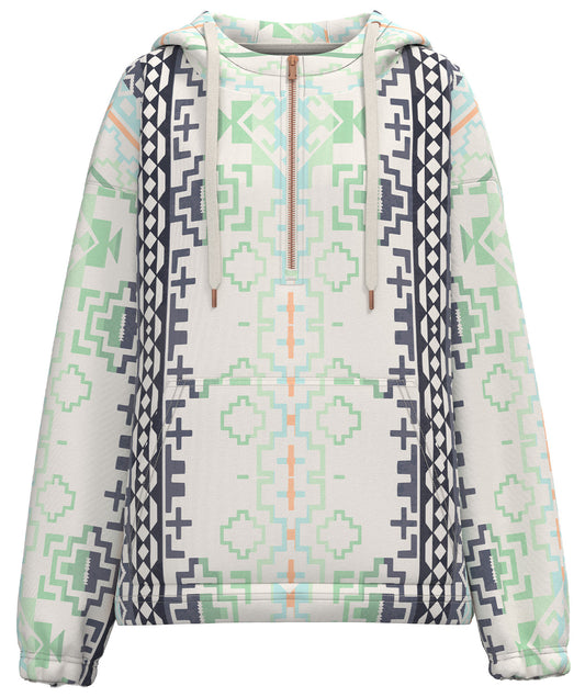 Hooey Women's Gardenia Aztec Mazatlan Hoodie