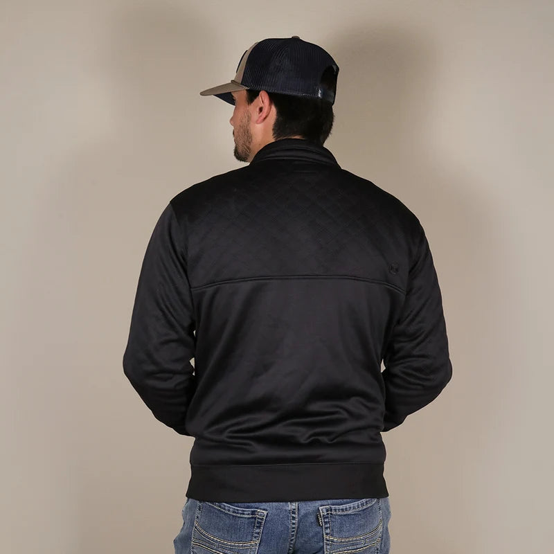 Hooey Men's Charcoal 1/4 Zip Pullover