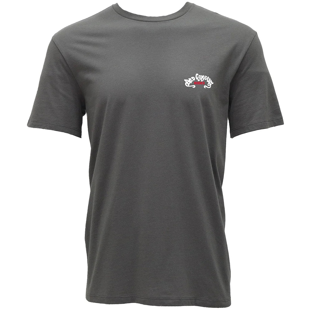Hooey Men's Gray & Red Bad Company T-Shirt