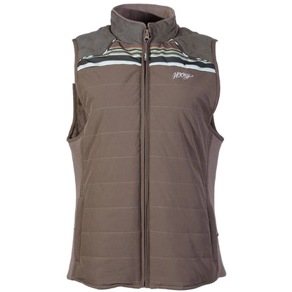 Hooey Women's Brown Serape Softshell Vest