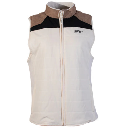 Hooey Women's Tan Cream Softshell Vest