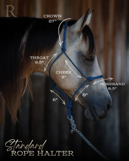 Hay Chix Redemption Rope Halter- Standard Size