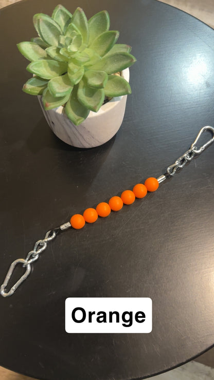 Silicone Bead Curb Strap