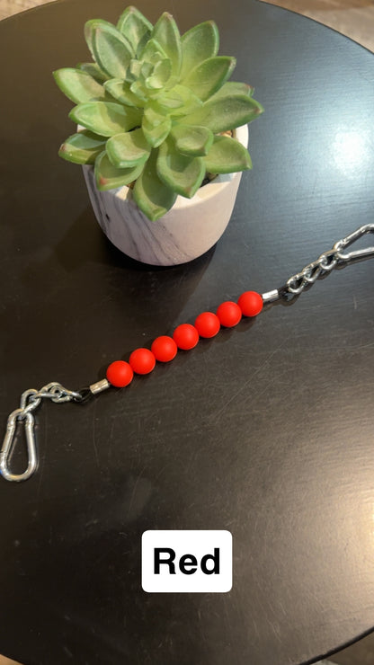 Silicone Bead Curb Strap