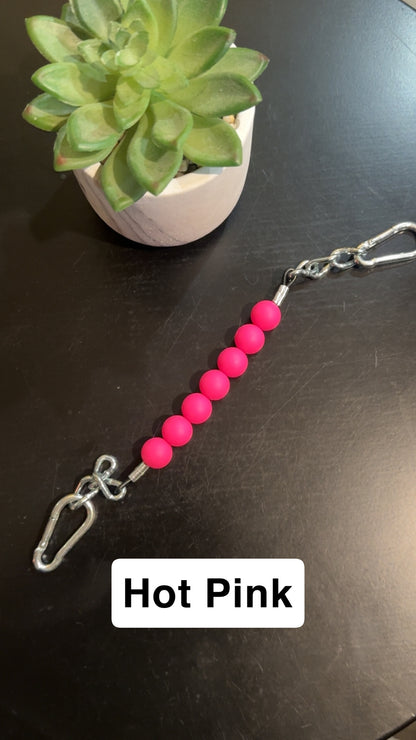 Silicone Bead Curb Strap