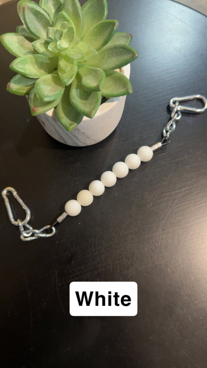 Silicone Bead Curb Strap