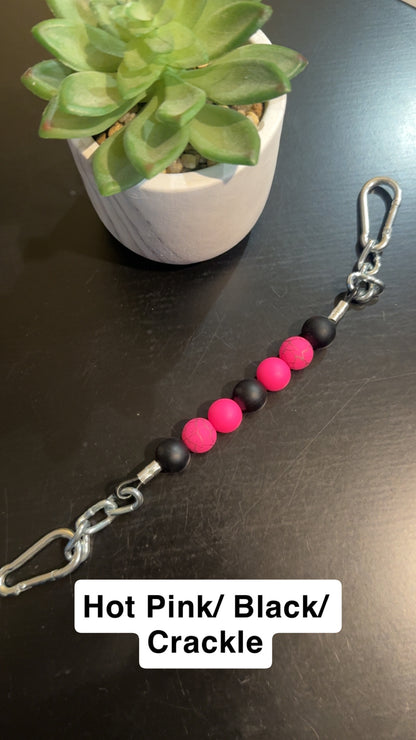 Silicone Bead Curb Strap