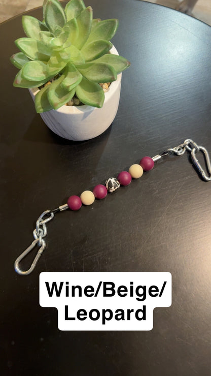 Silicone Bead Curb Strap