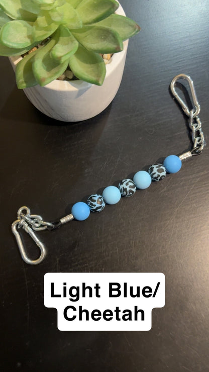Silicone Bead Curb Strap