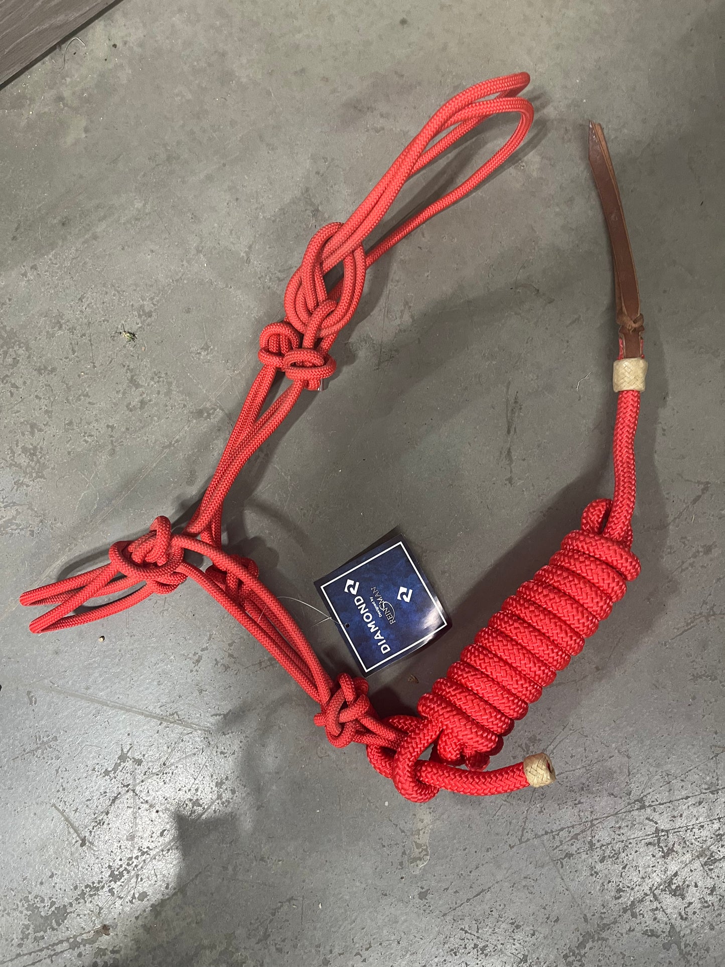 Reinsman Rope Halter with Lead