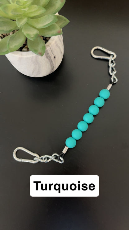 Silicone Bead Curb Strap