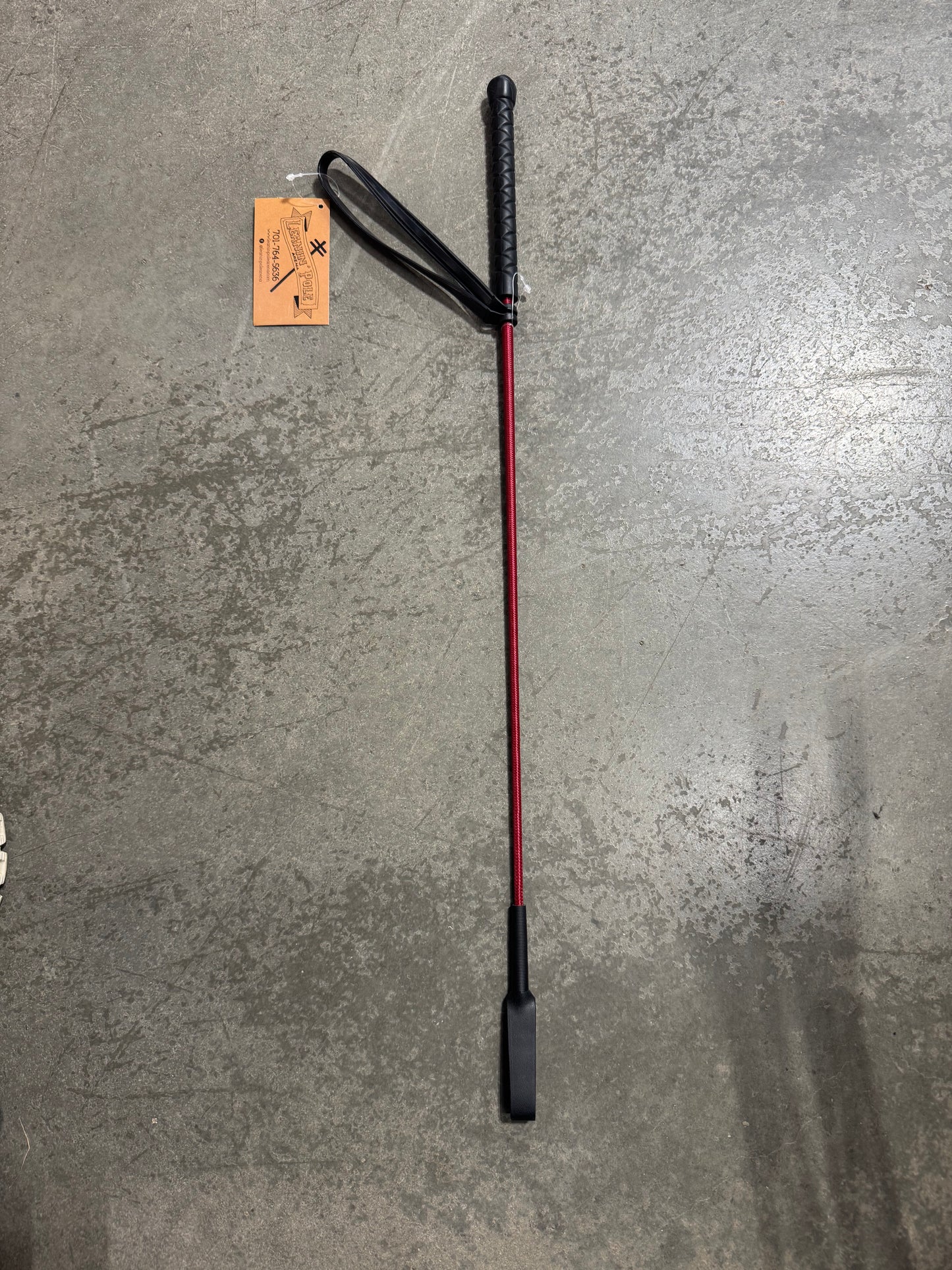 Jerry Beagley Crop Whip with Handle